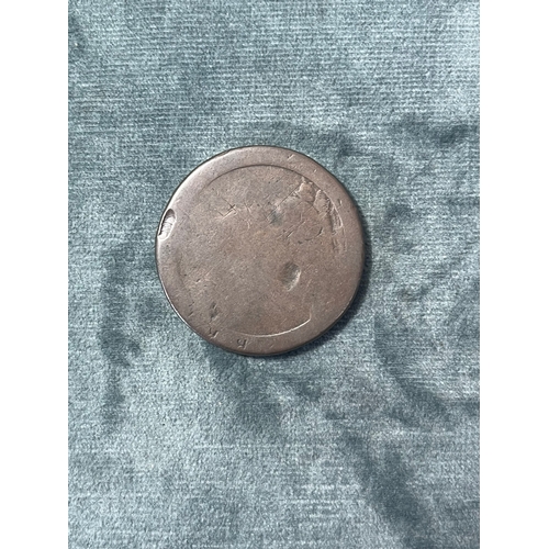 435 - Engraved George III Cartwheel penny