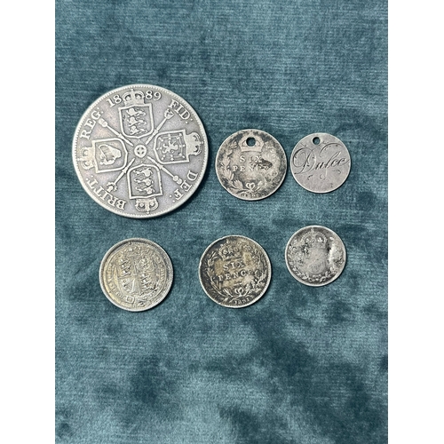 445 - Queen Victoria old head coins