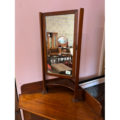 20 - Corner cabinet with mirror