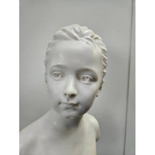 377 - In the style of Jean-Antoine HOUDON (1741-1828)
Bust of Louise Brongniart.