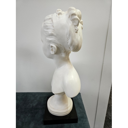 377 - In the style of Jean-Antoine HOUDON (1741-1828)
Bust of Louise Brongniart.