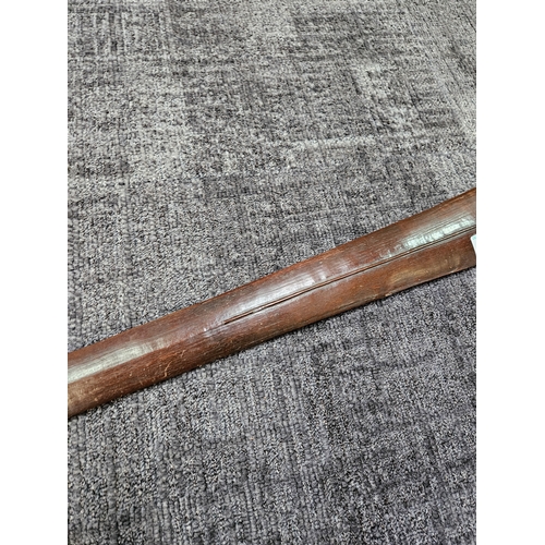 389 - 19th century hardwood tribal war club -Tonga?