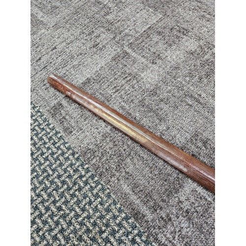 389 - 19th century hardwood tribal war club -Tonga?