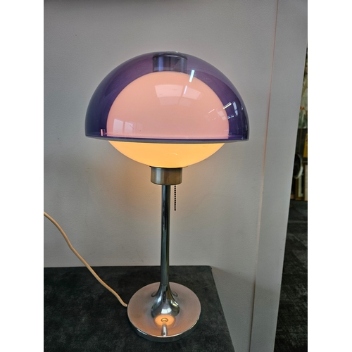 390 - Vintage Tulip Table Lamp By Robert Welch For Lumitron, 1970s