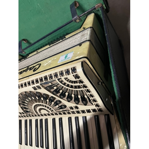 6 - Casali Verona Italy accordion in original carry case