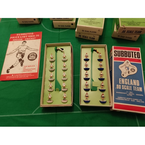 307 - Large selection of vintage Subbuteo and accessories