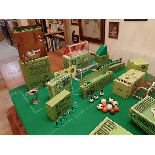 307 - Large selection of vintage Subbuteo and accessories