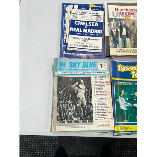 467 - Selection of various vintage and modern football programs 

Arsenal, Tottenham, Leicester, Aston Vil... 