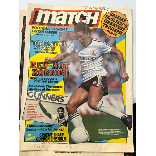 478 - 1984 Match magazines