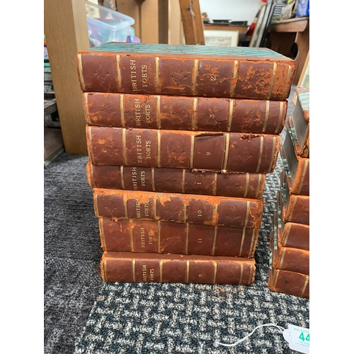 484 - 13 x Books on British poets - Printed by Mundell and Son, Royal Bank Close - 1792

John Arthur Arch ... 