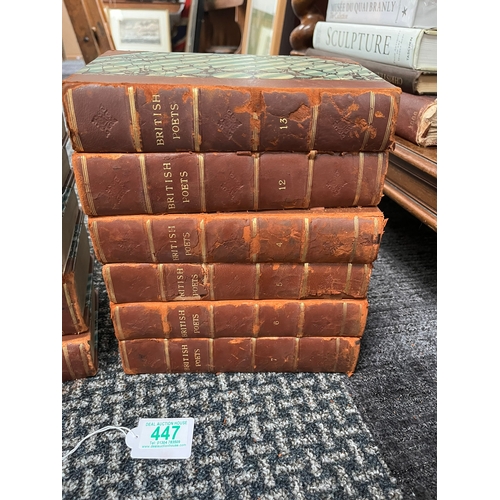 484 - 13 x Books on British poets - Printed by Mundell and Son, Royal Bank Close - 1792

John Arthur Arch ... 