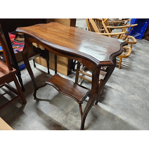 54 - Antique mahogany side table