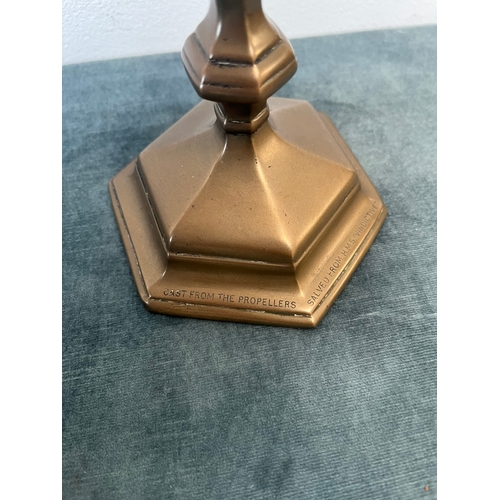 152 - Bronze Candlestick 