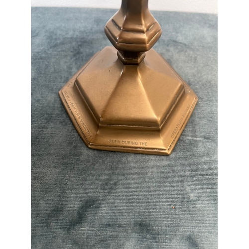 152 - Bronze Candlestick 