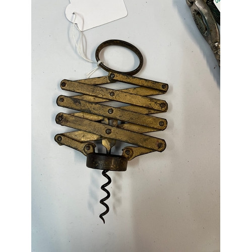 231 - 1884 Weir concertina corkscrew J Heeley & Sons