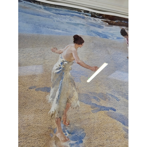 710 - Large limited edition print - numbered - William Russell Flint 'Two Women on the Beach'

85cm x 73cm