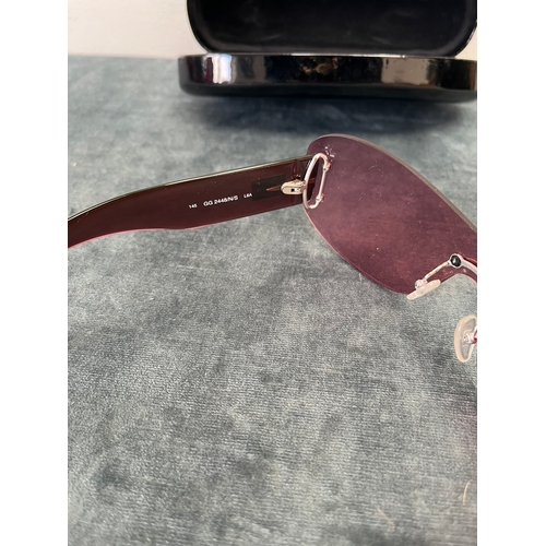 217 - Pair of Gucci style sunglasses