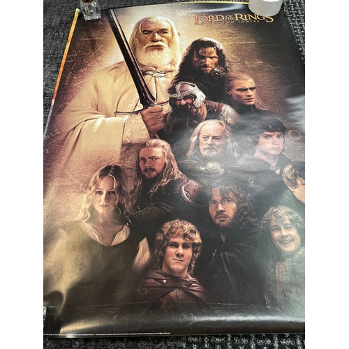 222 - 4 x Lord of The Rings film posters