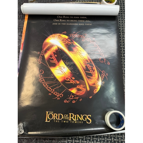 222 - 4 x Lord of The Rings film posters