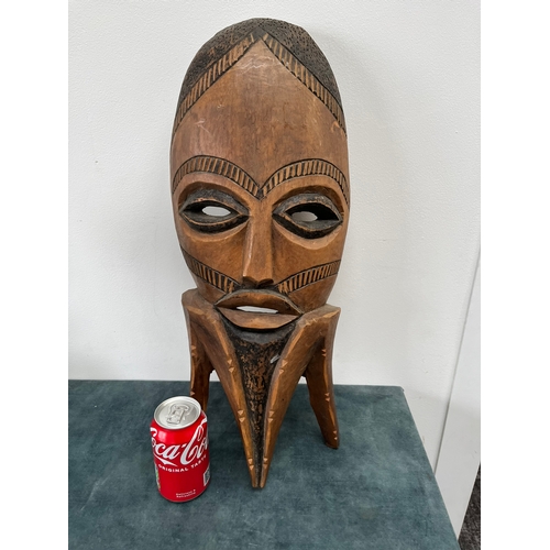 240 - Large tribal African style mask