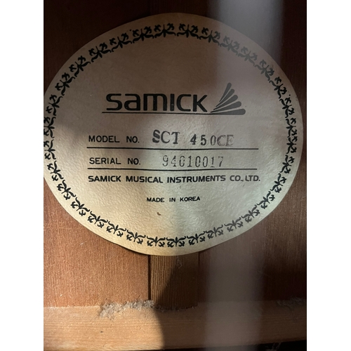 286 - Samick SCT 450 CE guitar