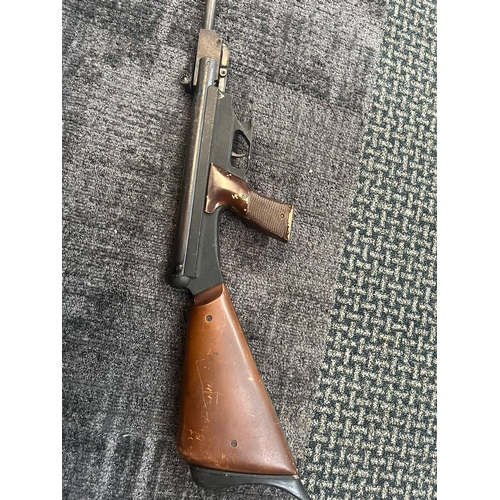 291 - Vintage A51 Paratrooper air rifle