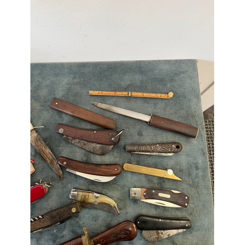 294 - Group of various vintage pocket/ pen knives