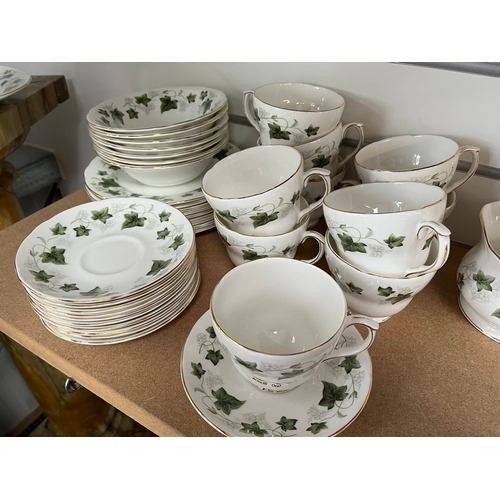 348 - Part tea set - Duchess Ivy