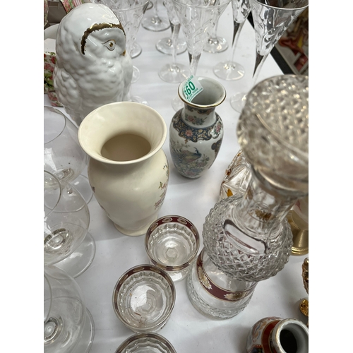 360 - Large assortment of various ornaments/ glass items