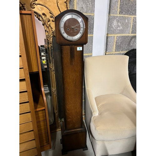 8 - 1940's grandmother clock with pendulum