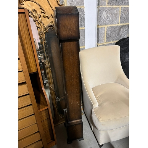 8 - 1940's grandmother clock with pendulum