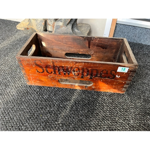 18 - Vintage Schweppes box