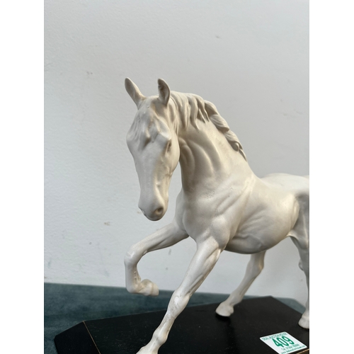 409 - Beswick white bisque horse