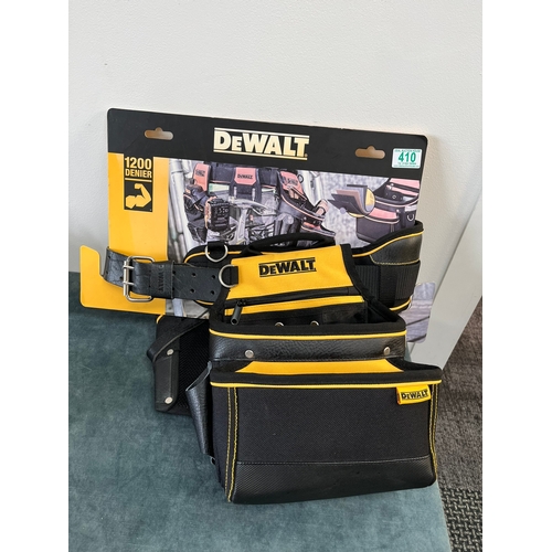 410 - New unused DeWALT tool work nail belt