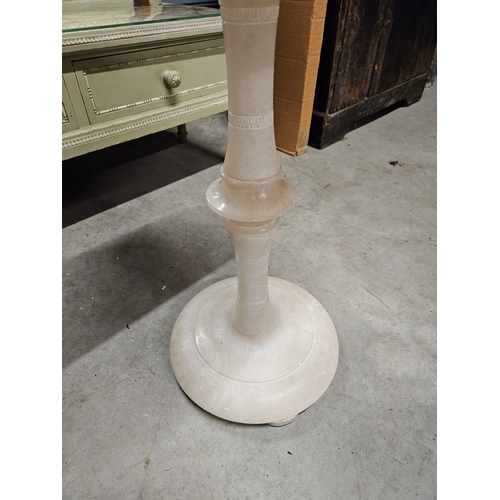 39 - Alabaster side table