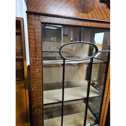 44 - Antique glazed display cabinet