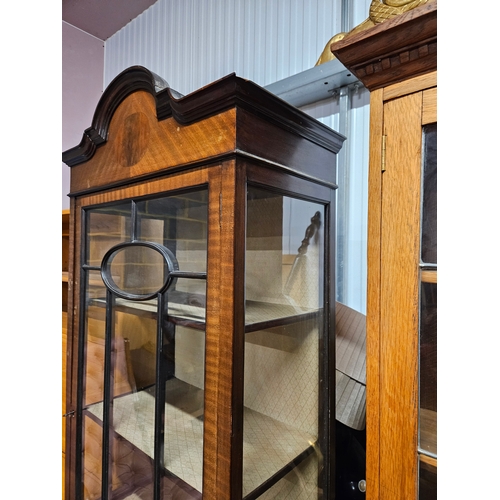 44 - Antique glazed display cabinet