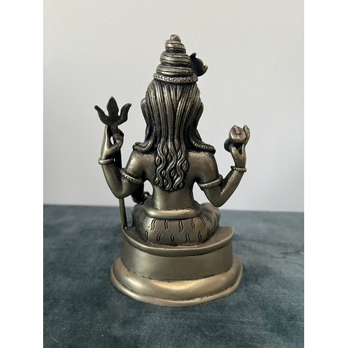 169 - Small Bronze statue of Hindu god Lord Shiva.
He is the God of destruction, Shiva is the Supreme Lord... 