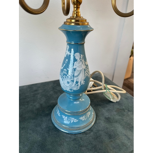 182 - Vintage Italian three armed lamp