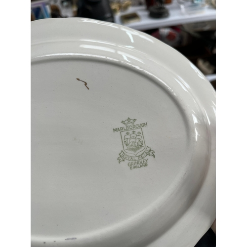 214 - Marlborough Royal Petal Grindley dinner ware