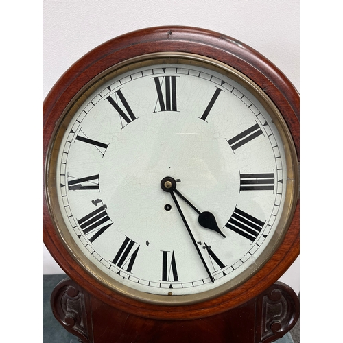 276 - Drop dial chain fusee wall clock