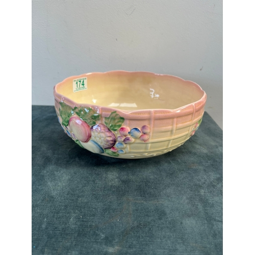 174 - Clarice Cliff Newport Pottery bowl