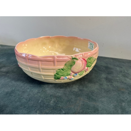 174 - Clarice Cliff Newport Pottery bowl