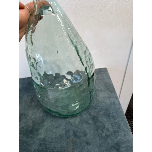 240 - Large glass vase