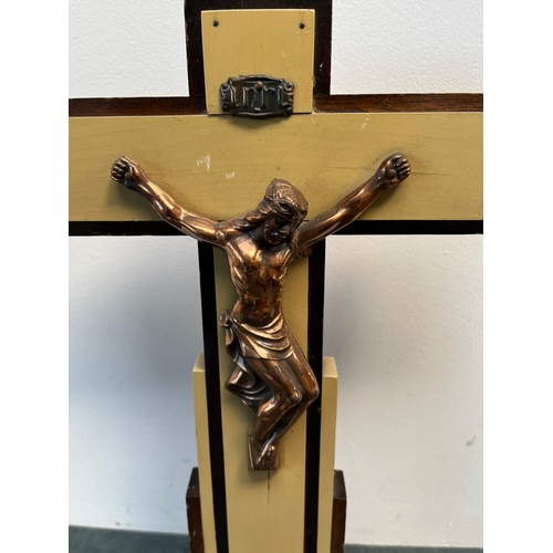 242 - Large vintage crucifix