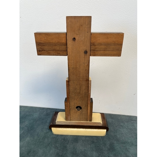 242 - Large vintage crucifix