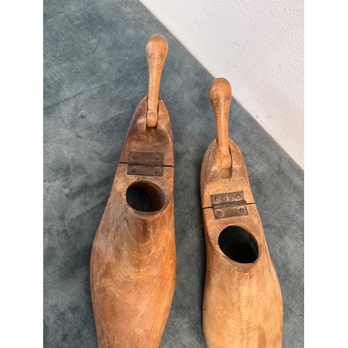 243 - Pair of vintage shoe trees/ stretchers