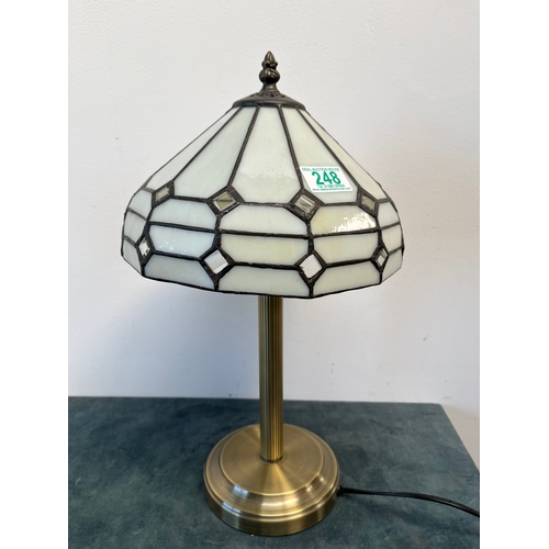 248 - Tiffany style table lamp