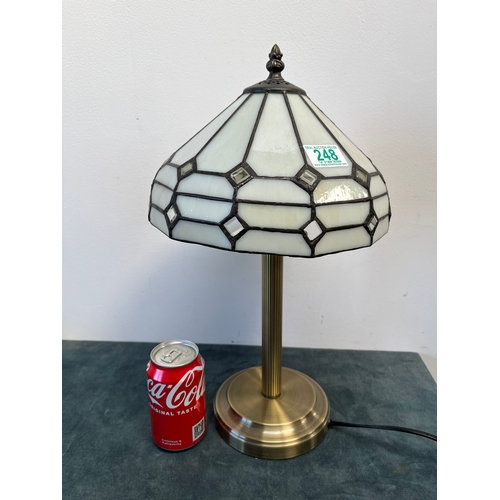 248 - Tiffany style table lamp