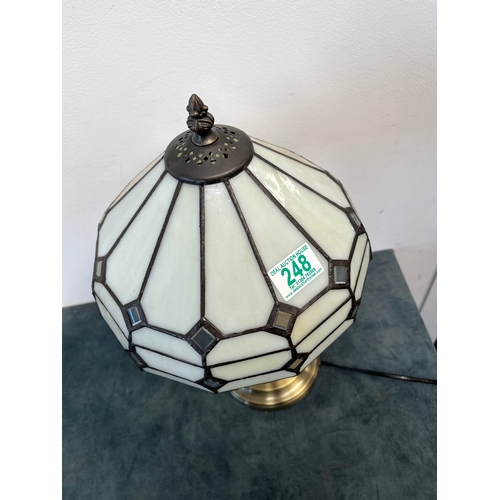 248 - Tiffany style table lamp